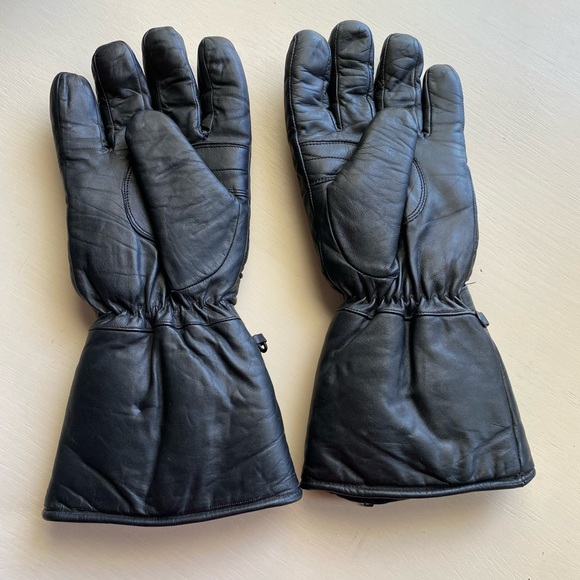 Kevlar Leather Insulate Motorcycle Gloves Size XL - Picture 3 of 9